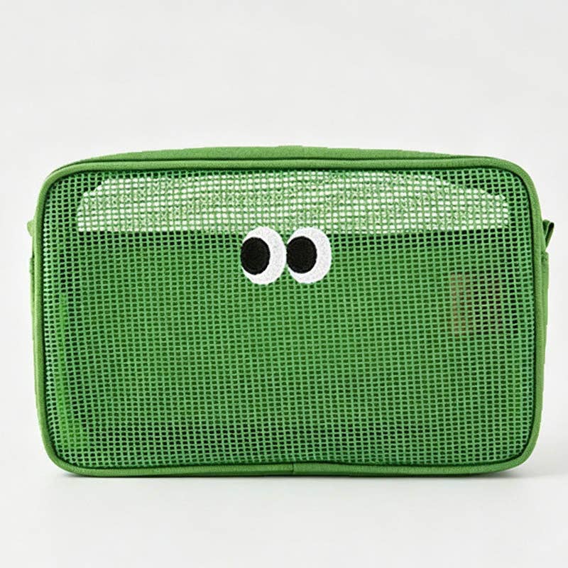 Mesh Makeup Bag Travel Toiletry Organizer Pouch
