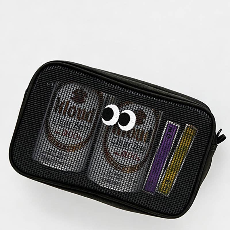 Mesh Makeup Bag Travel Toiletry Organizer Pouch