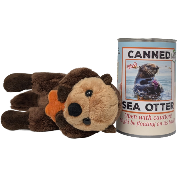 Dave the Canned Sea Otter | Plush with Jokes