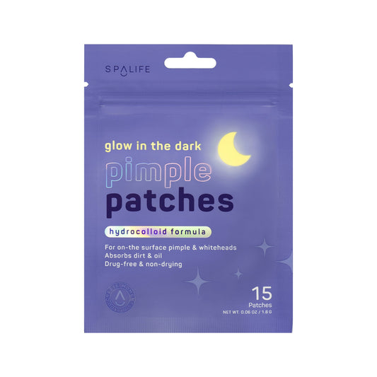 Glow in the Dark Moons Hydrocolloid Pimple Patches | 15 Ct