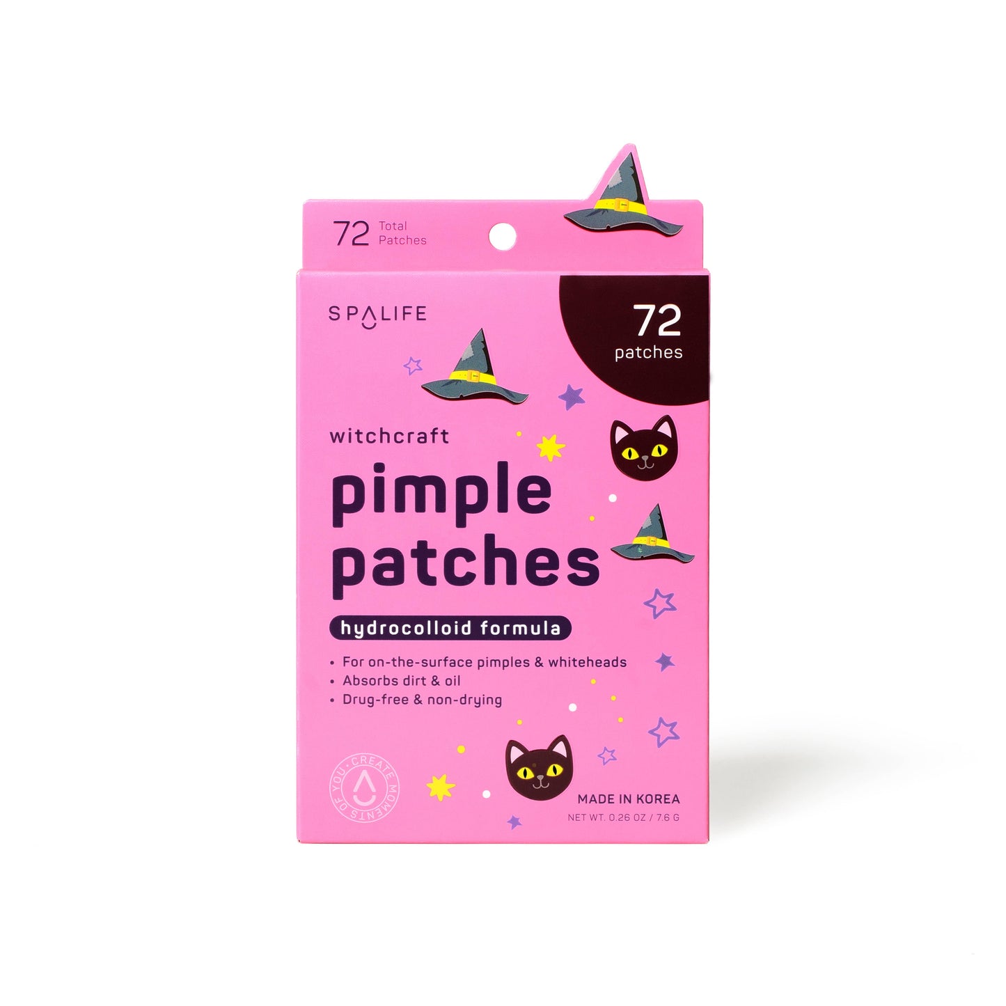 Witchcraft Halloween Hydrocolloid Pimple Patches | 72 Count