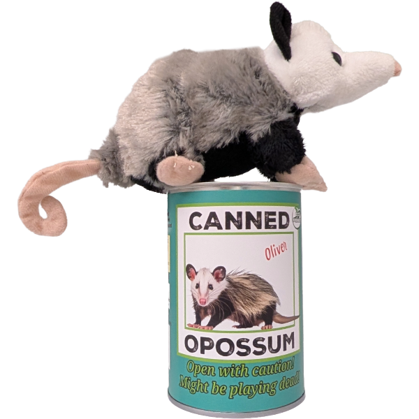 Oliver the Canned Opossum | Plush with Jokes