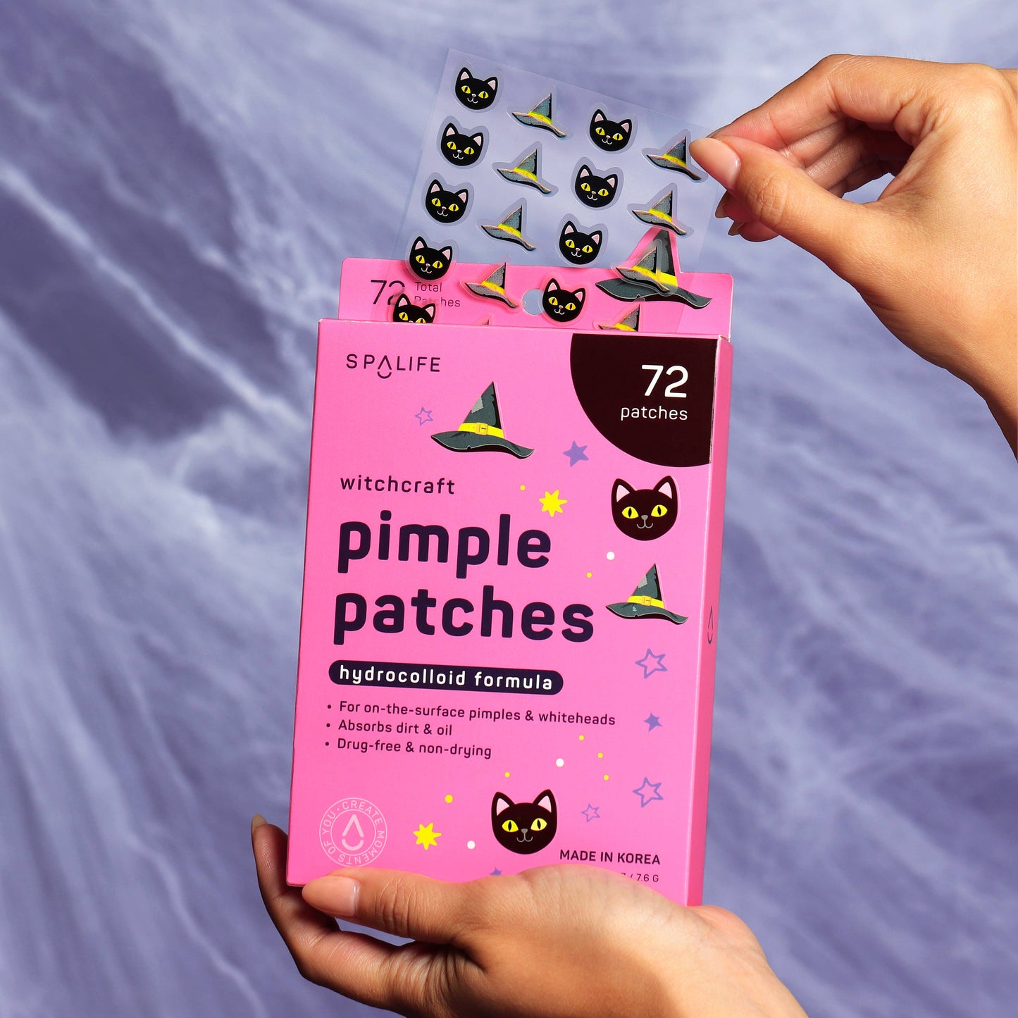 Witchcraft Halloween Hydrocolloid Pimple Patches | 72 Count