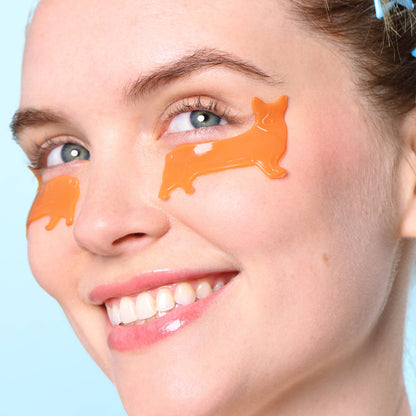 Puppy Eyes Corgi-Shaped Brightening Eye Patches | 10 Pack