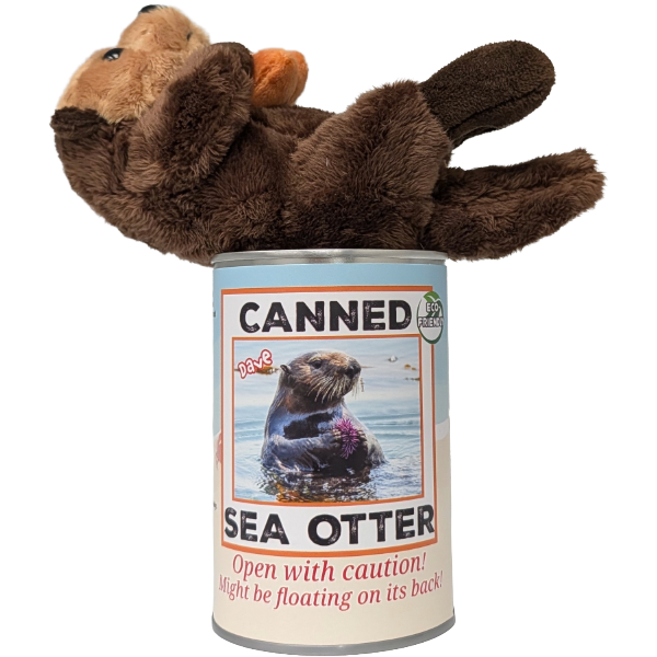 Dave the Canned Sea Otter | Plush with Jokes