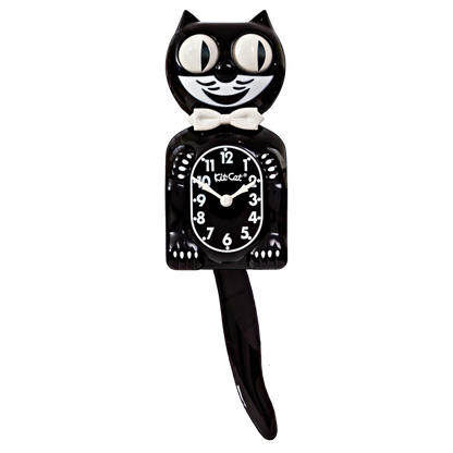 Classic Black Kit-Cat Klock