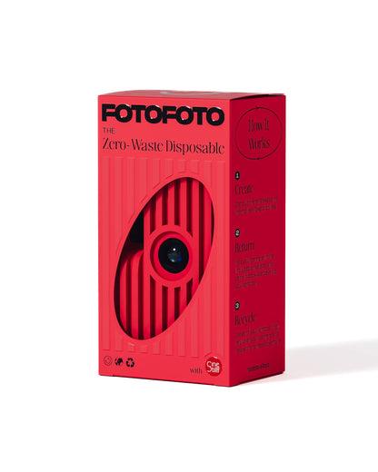 Fotofoto Poppy | Sustainable Disposable Camera
