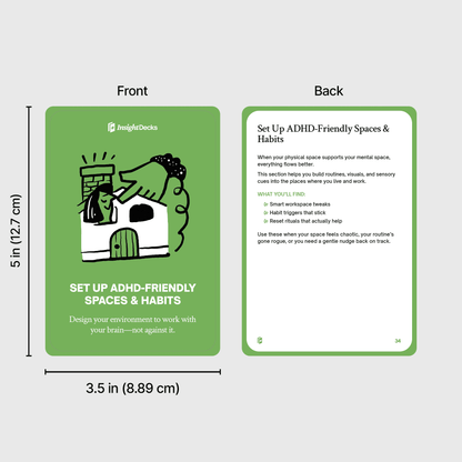 ADHD Daily Helper Card Deck