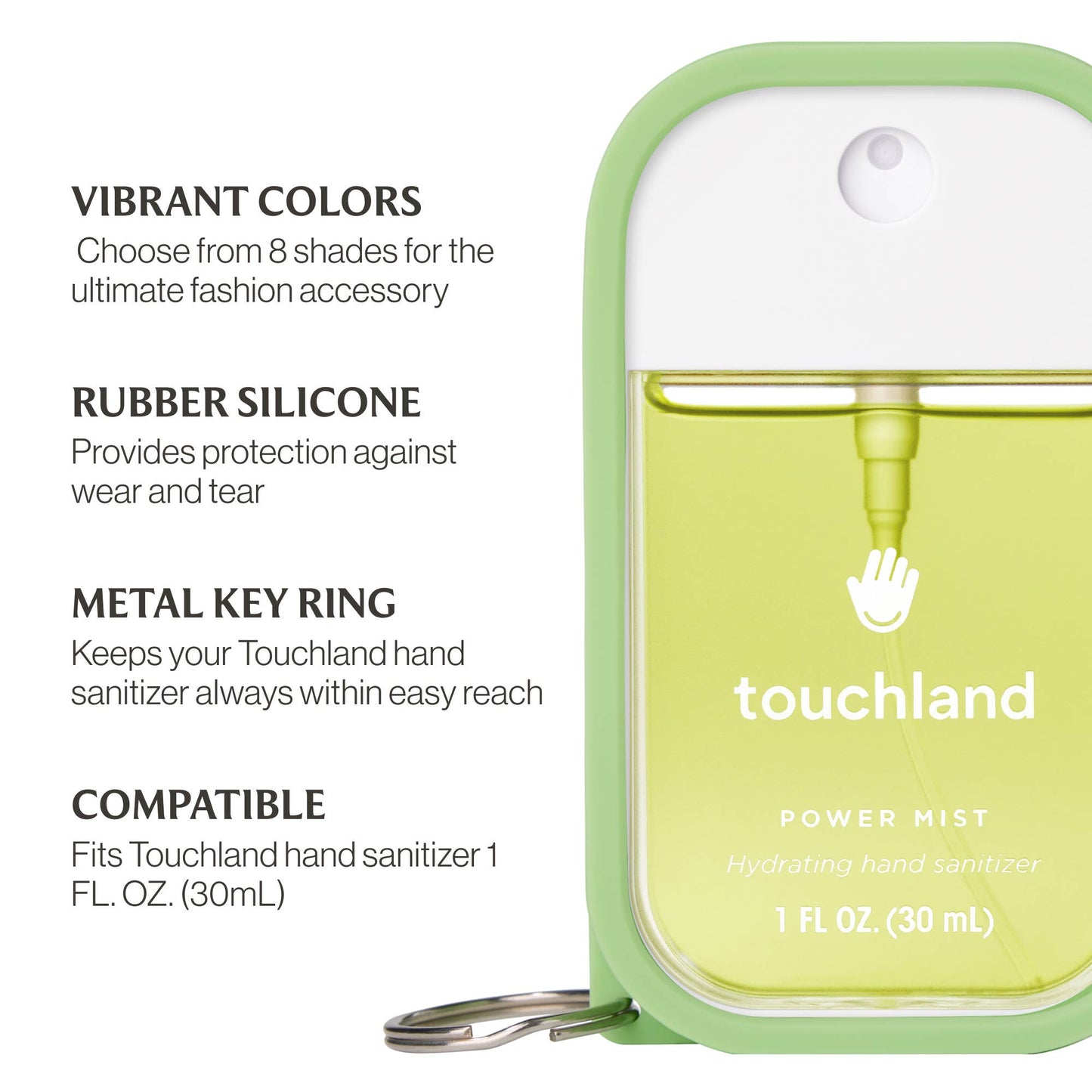 Touchland Matcha Green Hand Mist Case