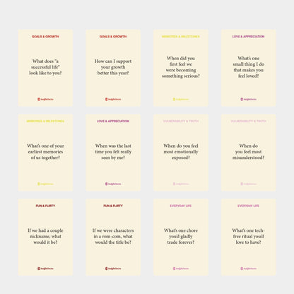 Couples Connection Card Deck