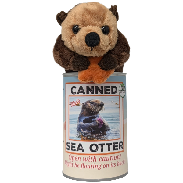 Dave the Canned Sea Otter | Plush with Jokes