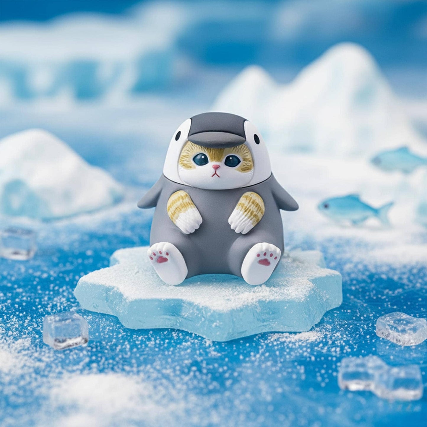 Mofusand Sitting Aquarium Cats Blind Box | One Random