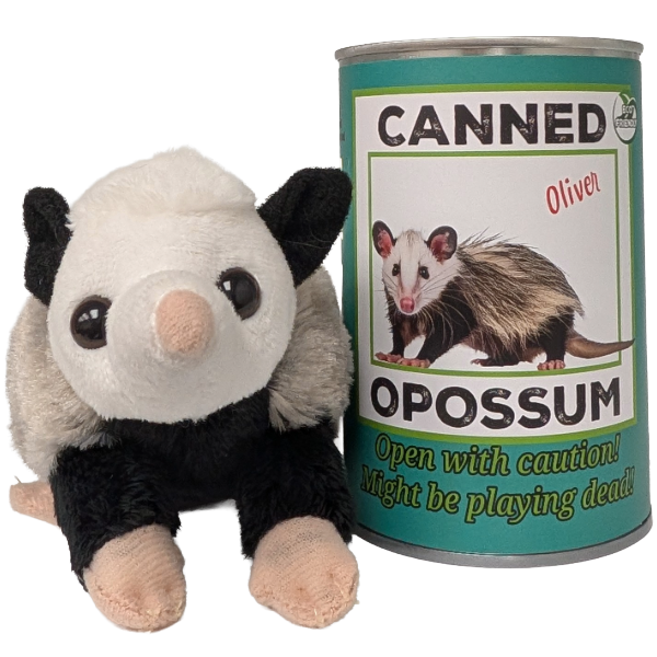 Oliver the Canned Opossum | Plush with Jokes