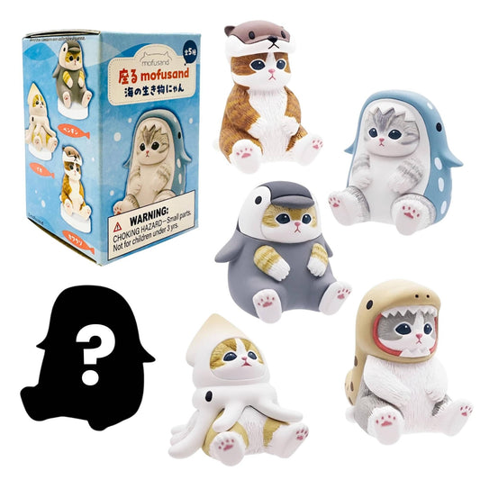 Mofusand Sitting Aquarium Cats Blind Box | One Random
