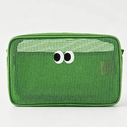 Mesh Makeup Bag Travel Toiletry Organizer Pouch