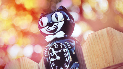 Classic Black Kit-Cat Klock