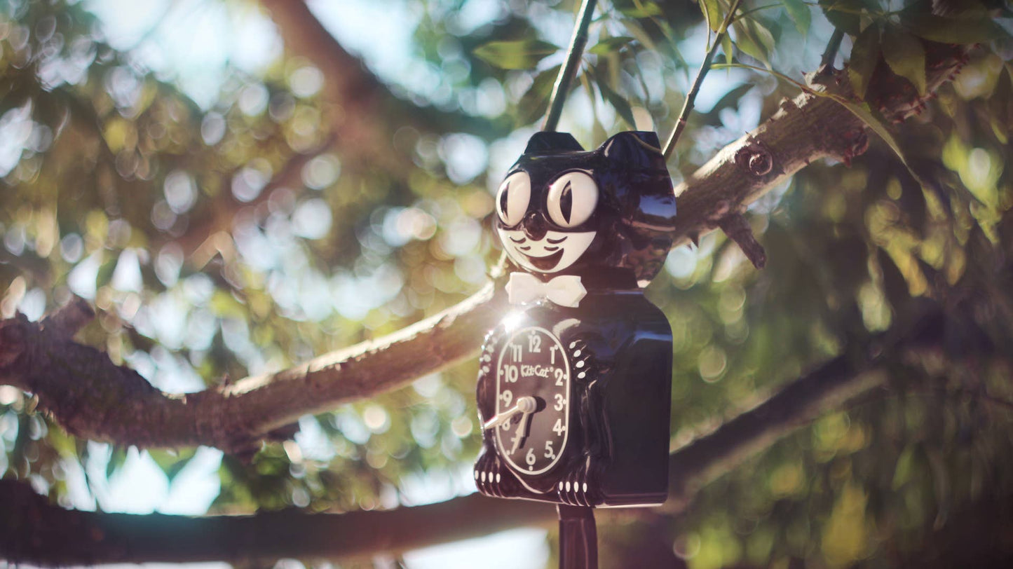 Classic Black Kit-Cat Klock