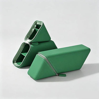 Triangular Standing Silicone Pencil Case