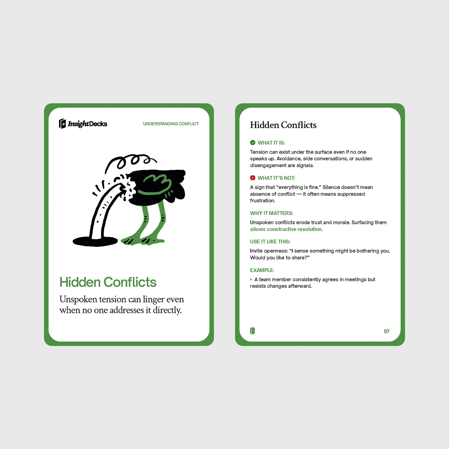 Conflict Resolution Card Deck