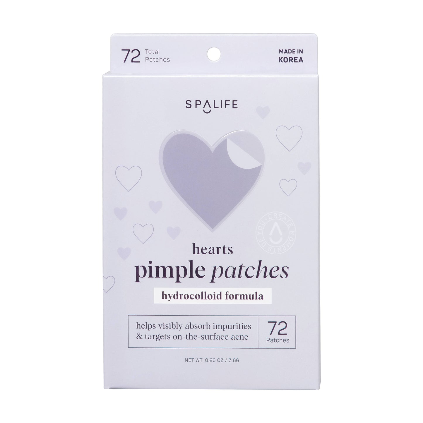 Hydrocolloid Hearts Pimple Patches | 96 Ct